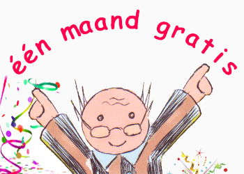 één maand gratis!